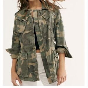Free People Not Your Brothers Surplus Jacket Vintage